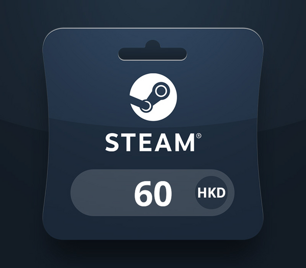 Steam Wallet HKD 60 Gift Card HK