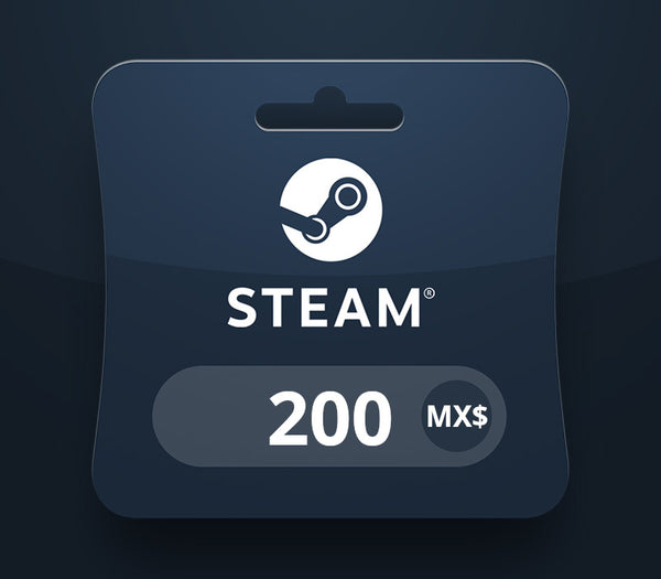 Steam Wallet MXN 200 Gift Card MX