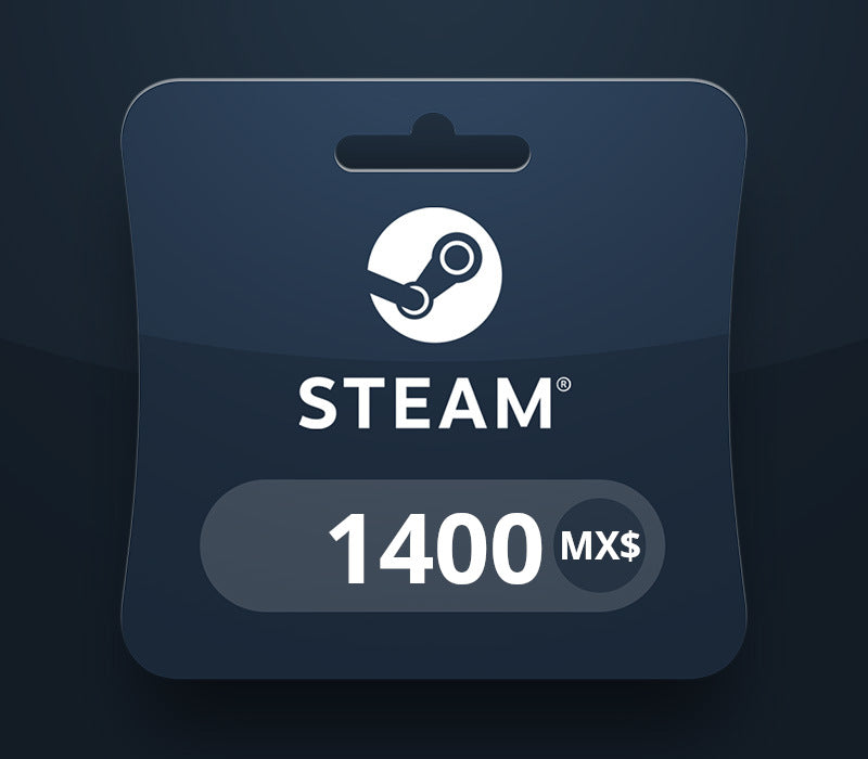 Steam Wallet MXN 1400 Gift Card MX