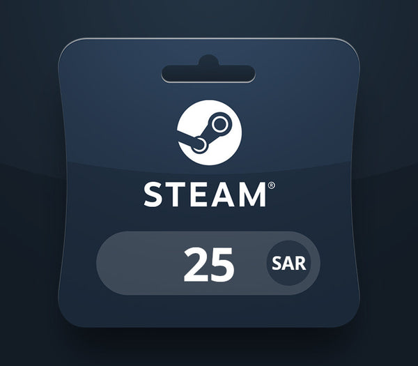 Steam Wallet SAR 25 Gift Card