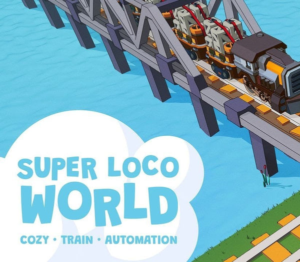 Super Loco World: Cozy Train Automation PC Steam CD Key (valid until April 2027)