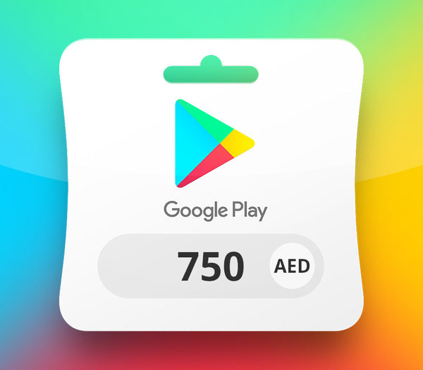 Google Play AED 750 Gift Card AE