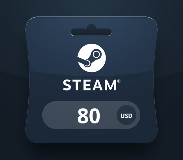 Steam Wallet USD 80 Gift Card GY