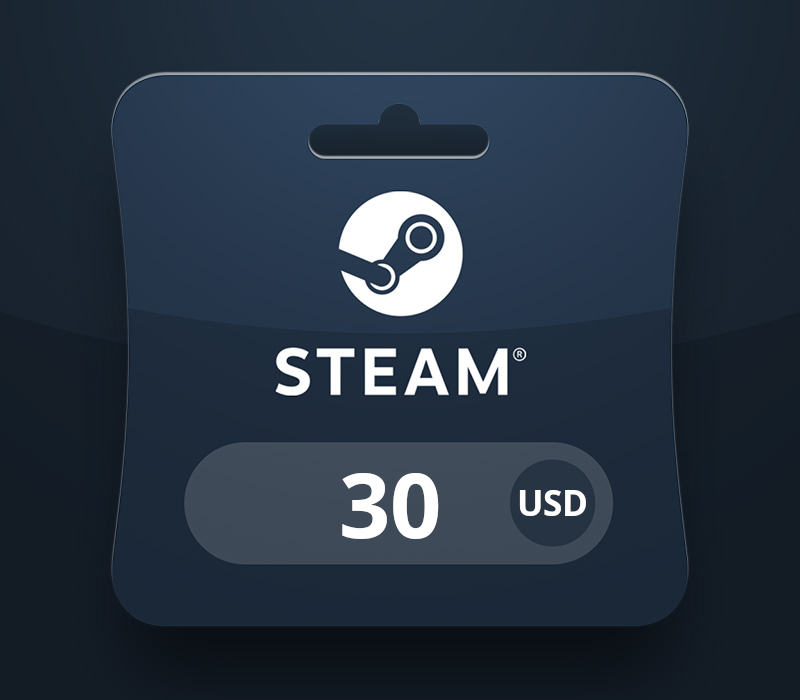 Steam Wallet USD 30 Gift Card BH