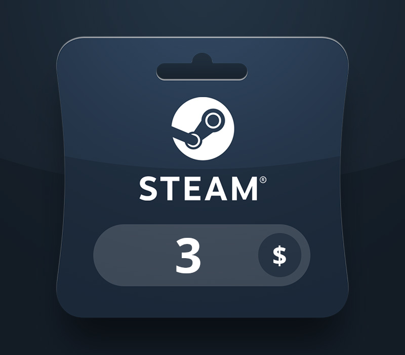 Steam Wallet USD 3 Gift Card MA