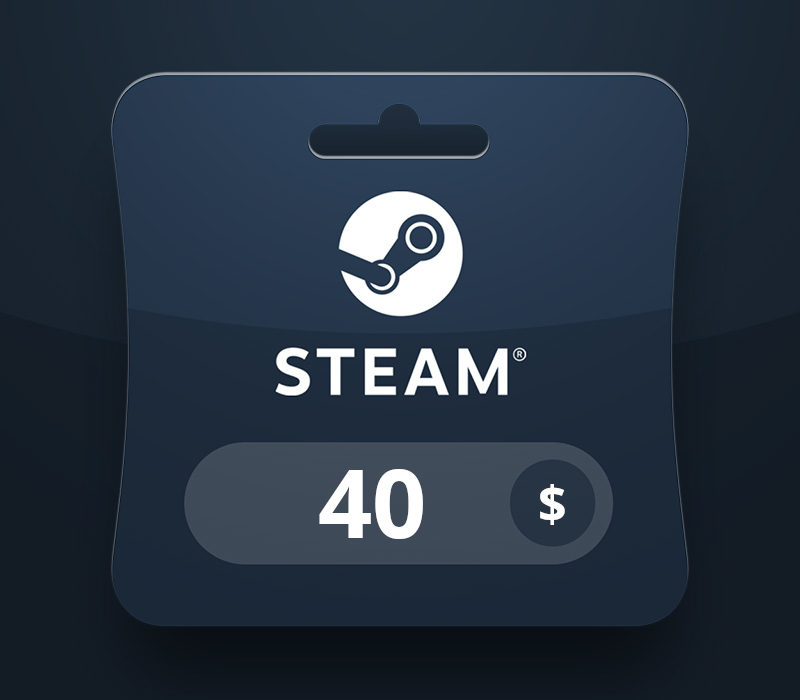 Steam Wallet USD 40 Gift Card DZ