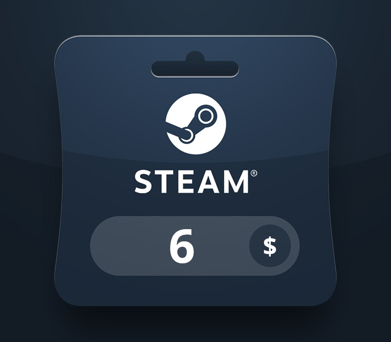 Steam Wallet USD 6 Gift Card BD