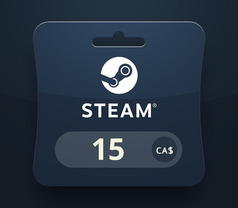 Steam Wallet CAD 15 Gift Card