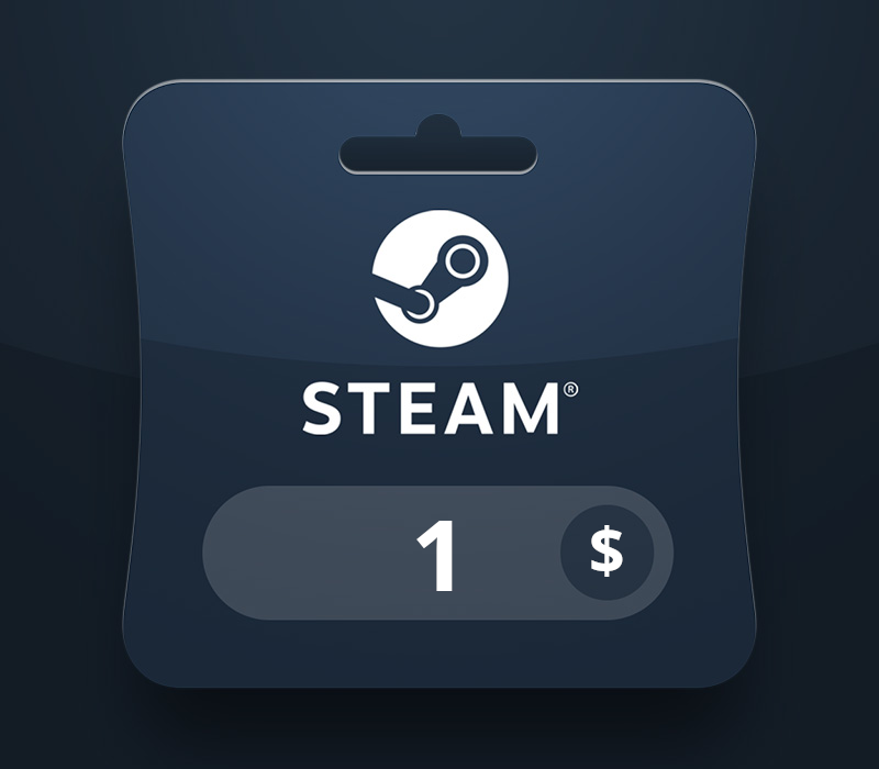 Steam Wallet USD 1 Gift Card
