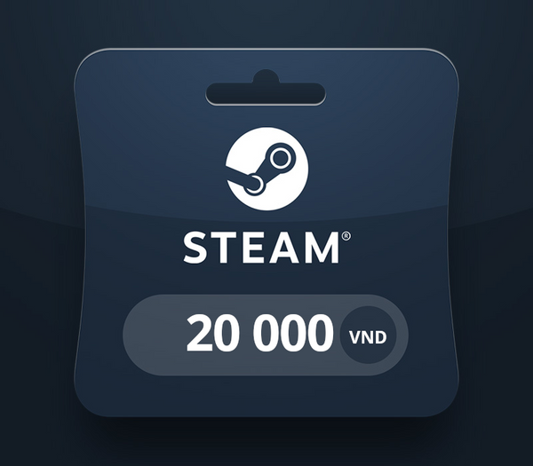 Steam Wallet VND 20 000 Gift Card