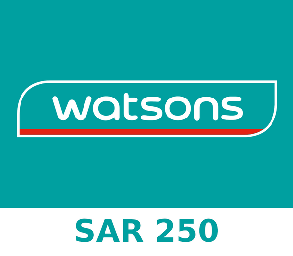Watsons SAR 250 Gift Card SA