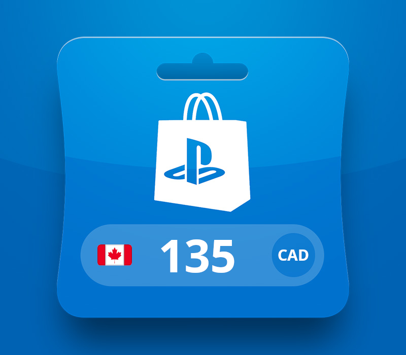 PlayStation Network CAD 135 Gift Card CA