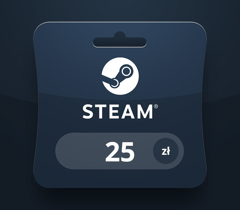 Steam Wallet PLN 25 Gift Card PL