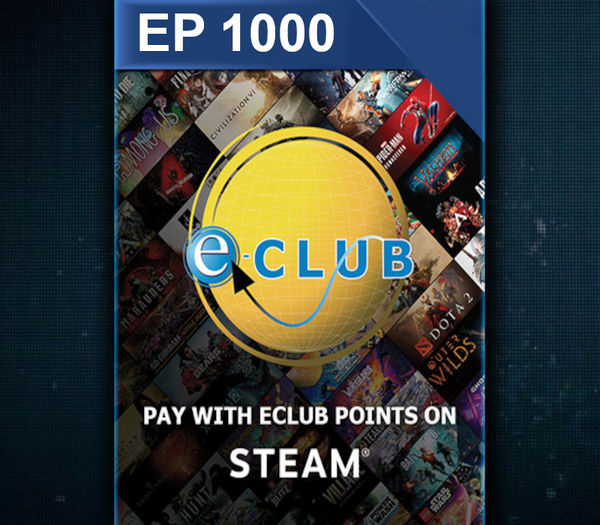 Steam 1000 Eclub Points MY