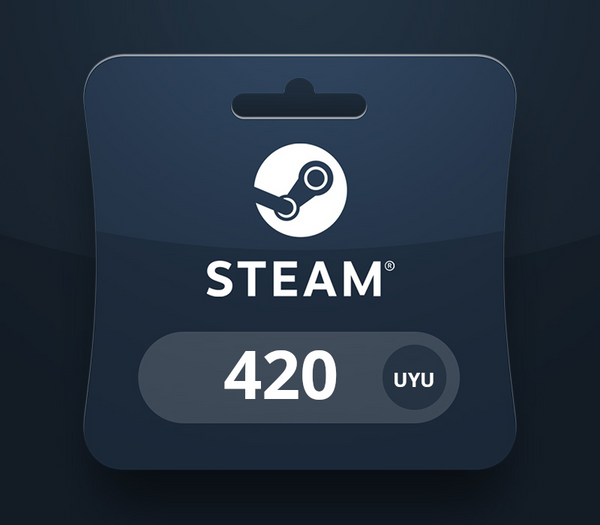 Steam Wallet UYU 420 Gift Card UY