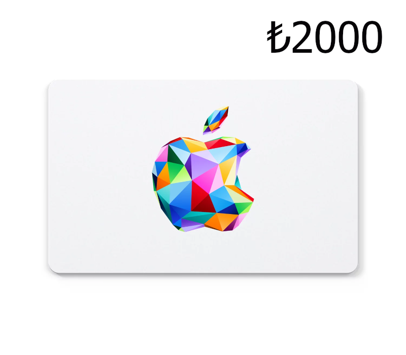 Apple TRY 2000 Gift Card TR