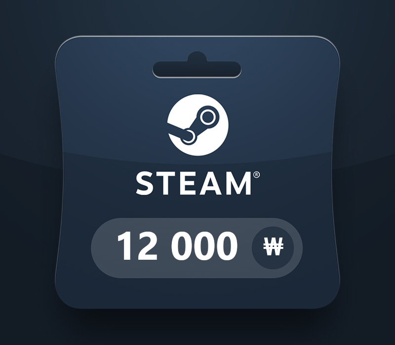 Steam Wallet KRW 12000 Gift Card KR