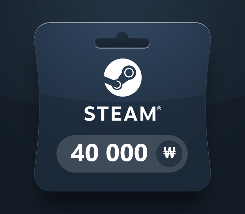 Steam Wallet KRW 40000 Gift Card KR