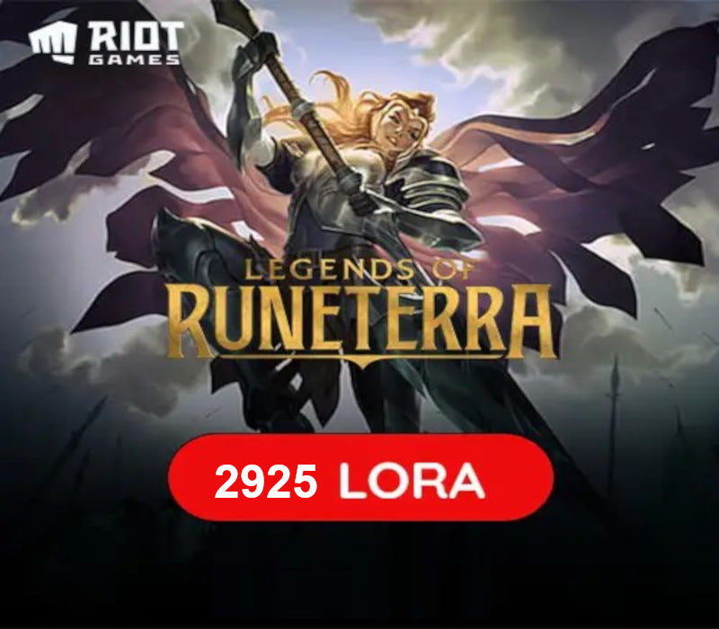 Legends of Runeterra 2925 LoRa Gift Card TR