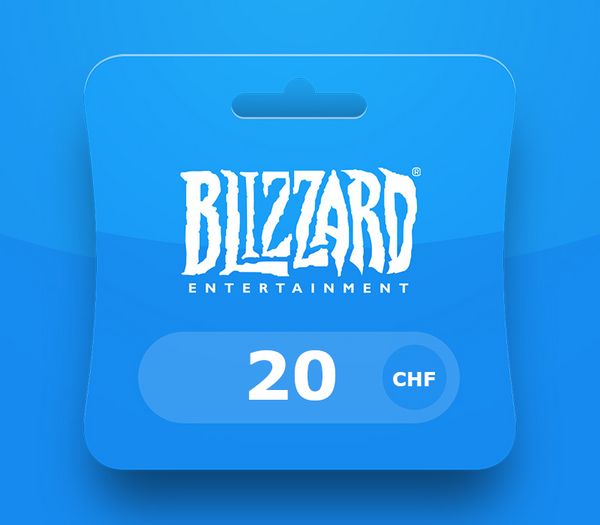 Blizzard CHF 20 Battle.net Gift Card CH