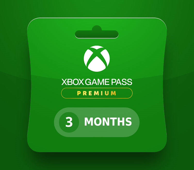 XBOX Game Pass Premium - 3 Month Subscription Card AU