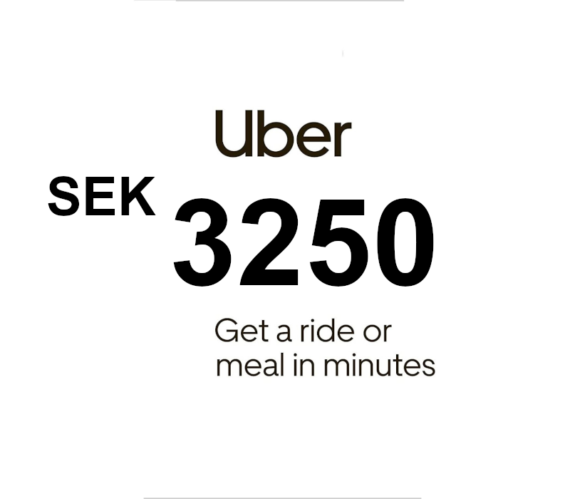 Uber SEK 3250 Gift Card SE
