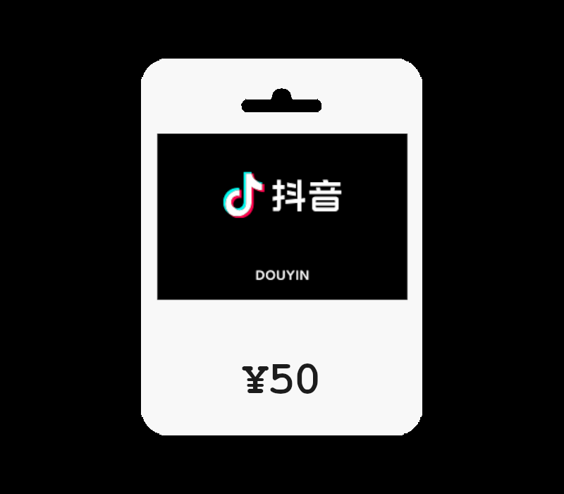 TikTok (Douyin) CNY 50 Gift Card CN