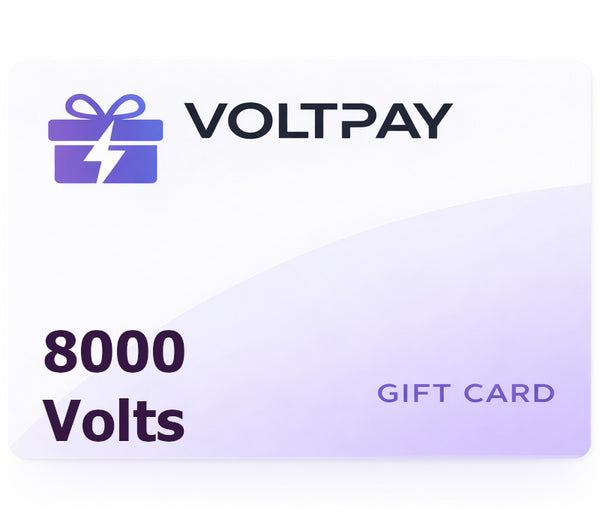 VoltPay 8000 Volts Gift Card