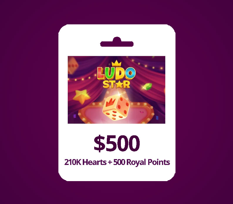 Ludo Star USD 500 Gift Card