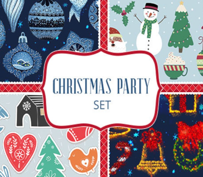 Movavi Slideshow Maker 8 Effects - Christmas Party Set DLC