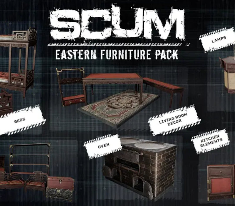 SCUM - Eastern Furniture Pack DLC