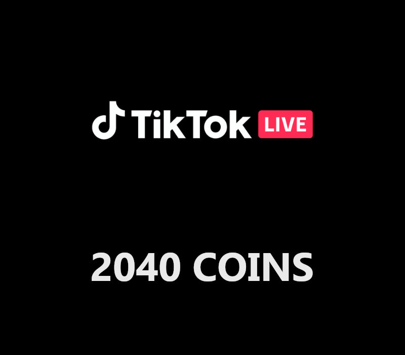 Tiktok 2040 Coins Gift Card AE
