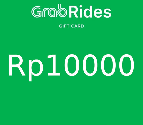 Grab Rides IDR 10000 Gift Card ID