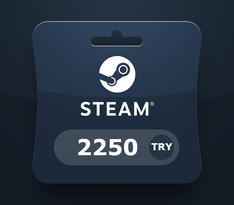 Steam Wallet TRY 2250 Gift Card TR