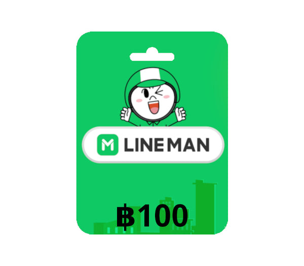 Line Man Delivery THB 100 Gift Card TH