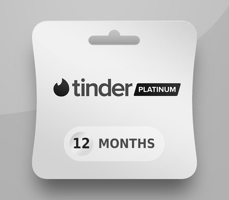 Tinder Platinum - 12 Month Subscription Key AZ