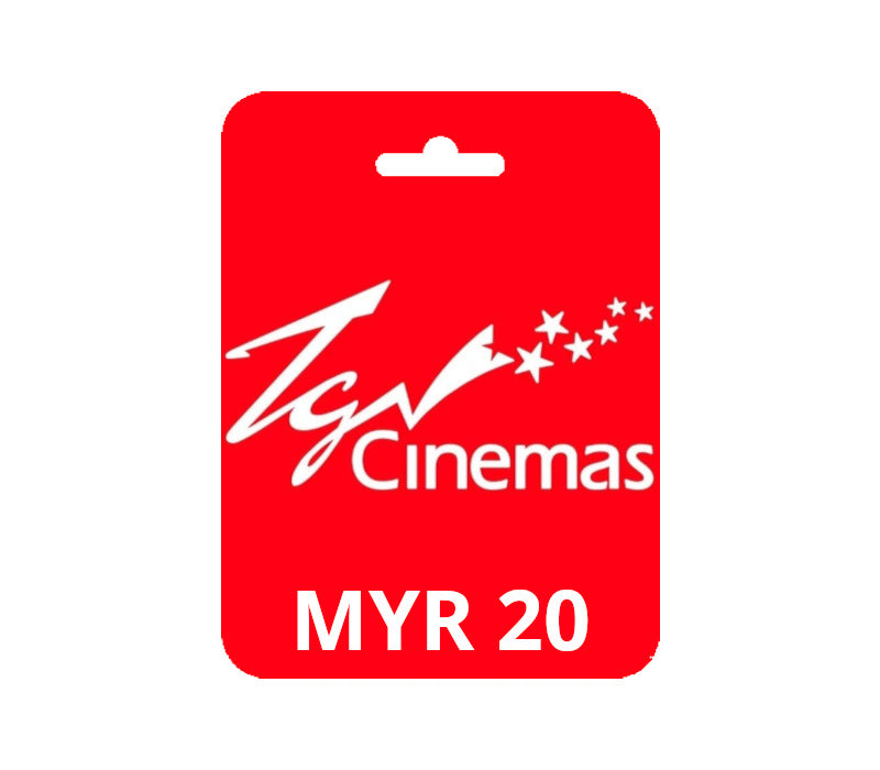 TGV Cinemas MYR 20 Gift Card MY