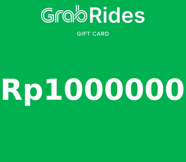 Grab Rides IDR 1000000 Gift Card ID