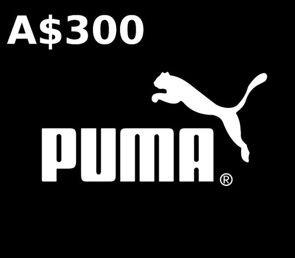 Puma AUD 300 Gift Card AU