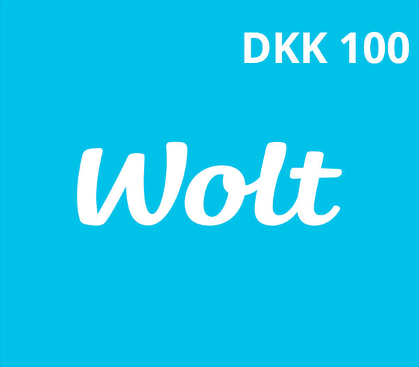 Wolt DKK 100 Gift Card DK