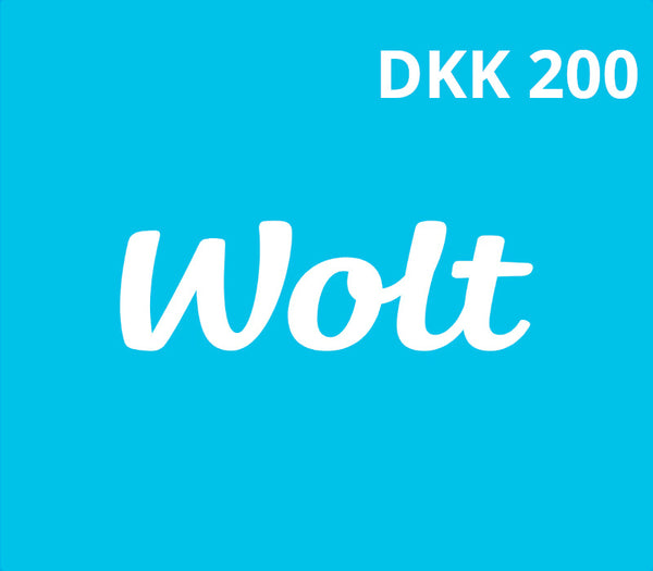 Wolt DKK 200 Gift Card DK