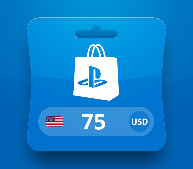 PlayStation Network Card USD 75 Gift Card