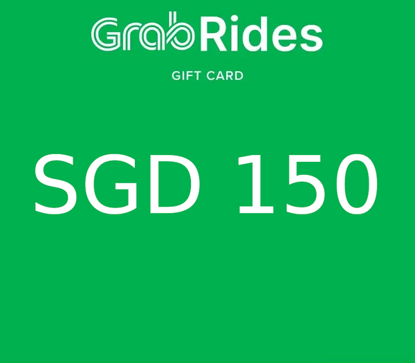 Grab Rides SGD 150 Gift Card SG