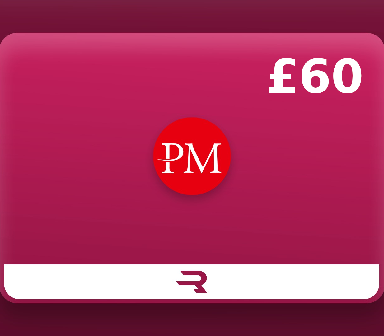 Rewarble Perfect Money GBP 60 Gift Card
