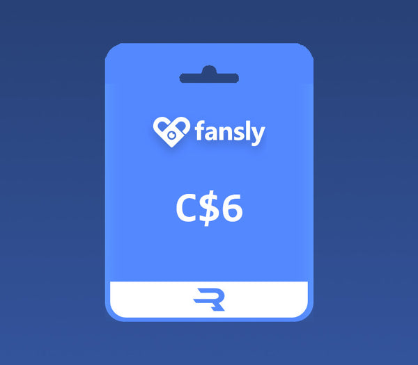 Rewarble Fansly CAD 6 Gift Card