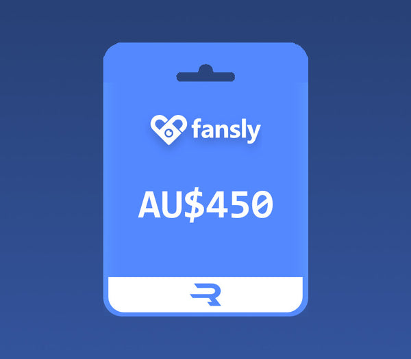 Rewarble Fansly AUD 450 Gift Card
