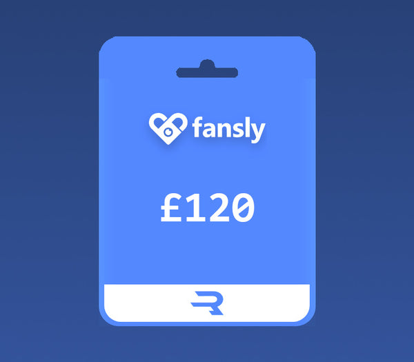 Rewarble Fansly GBP 120 Gift Card