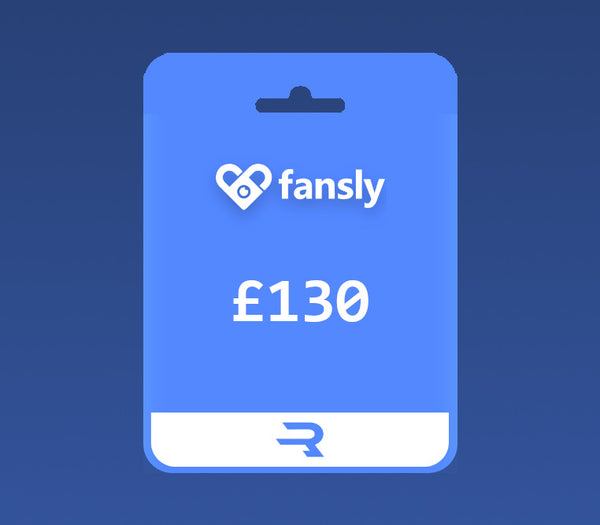 Rewarble Fansly GBP 130 Gift Card