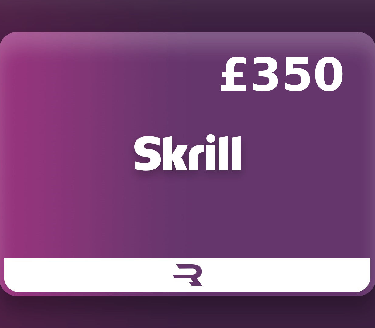 Rewarble Skrill GBP 350 Gift Card