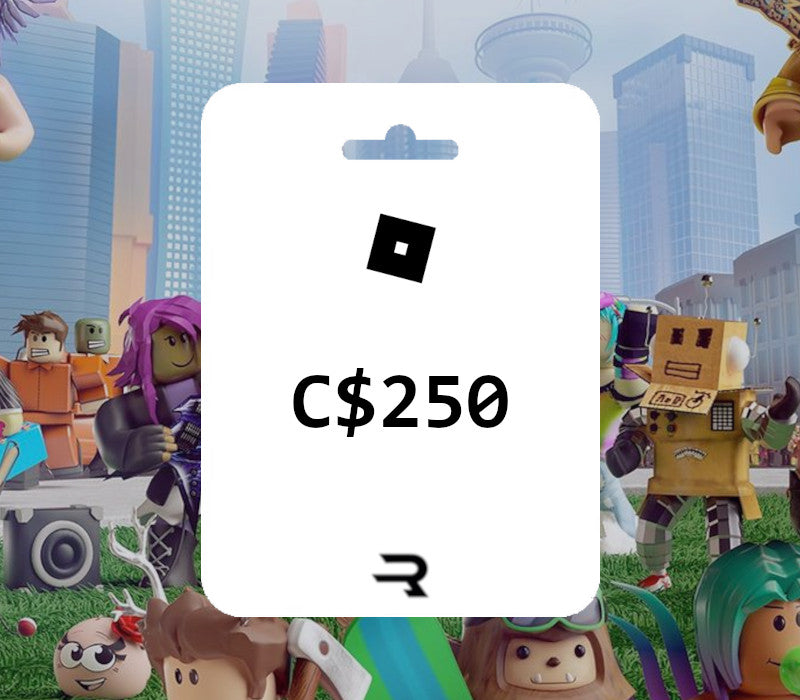 Rewarble Roblox CAD 250 Gift Card CA